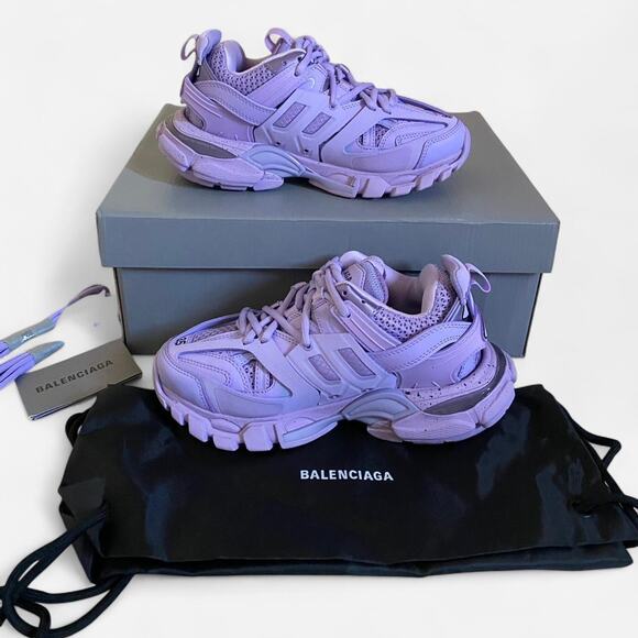 Balenciaga Track Trainer Purple (Women's) sneakers - size 5W US / 35 EU - Picture 8 of 8